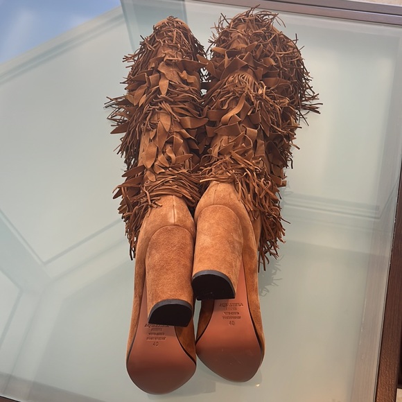 Woman’s aquazzura boots, brown size 40 - Picture 3 of 7